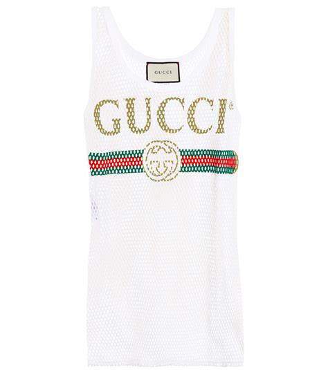 white gucci tops|Gucci tank tops for women.